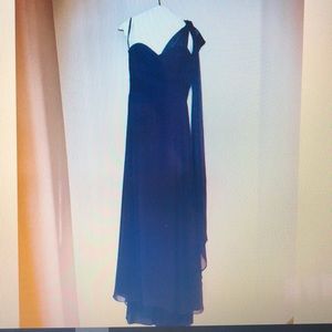 Bill Levkoff Plum/Eggplant Formal Dress